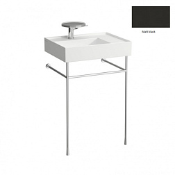 Горизонтальный полотенцедержатель Kartell by laufen 53,5 см, 53,5 см, матовый черный, цвет черный 3.8533.5.450.000.1 Laufen